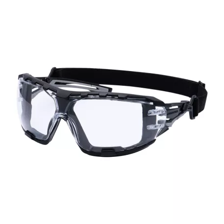 Portwest Anthracite Wraparound Plus védőszemüveg (víztiszta)