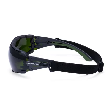 Portwest Tech Look Pro védőszemüveg üvegzöld
