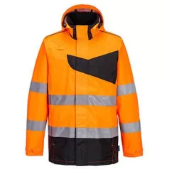 PW2 Hi-Vis esőkabát (narancs/fekete XL)