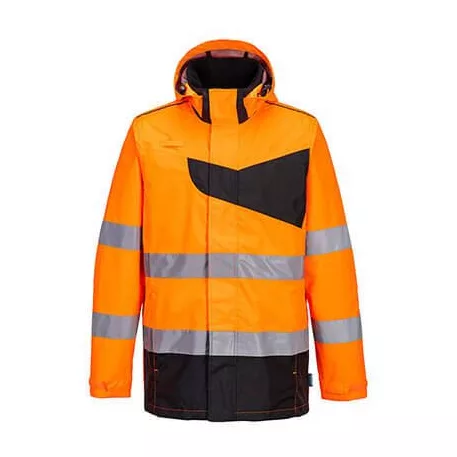 PW2 Hi-Vis esőkabát (narancs/fekete 3XL)