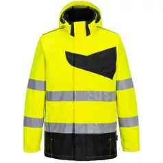 PW2 Hi-Vis esőkabát (sárga/fekete XL)