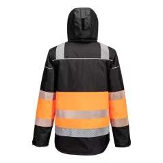 Portwest PW3 Hi-Vis Class 1 téli dzseki (narancs/fekete XL)