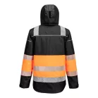 Portwest PW3 Hi-Vis Class 1 téli dzseki (narancs/fekete XS)