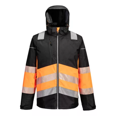 Portwest PW3 Hi-Vis Class 1 téli dzseki (narancs/fekete 3XL)