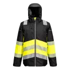 Portwest PW3 Hi-Vis Class 1 téli dzseki (sárga/fekete S)