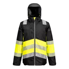 Portwest PW3 Hi-Vis Class 1 téli dzseki (sárga/fekete XL)