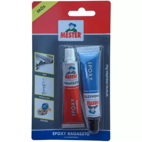 Ragasztó Mester Epoxy 2x18 ml Kétkomponensű