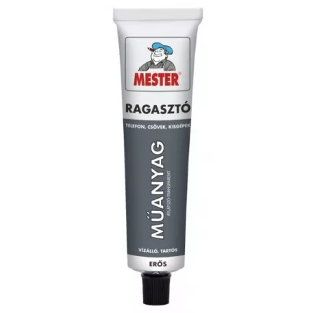 Ragasztó Mester Műanyag 50 ml Tubusos