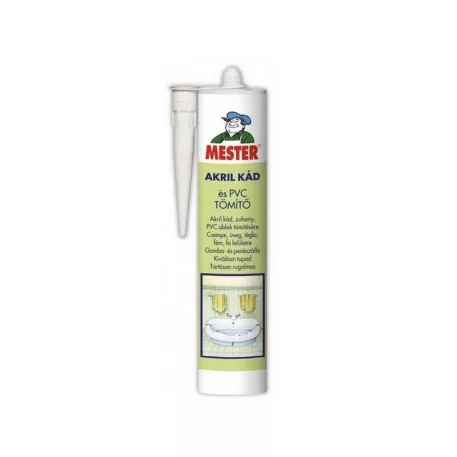 TÖMÍTŐ AKRIL KÁD ÉS PVC ÁTL. MESTER 310 ML