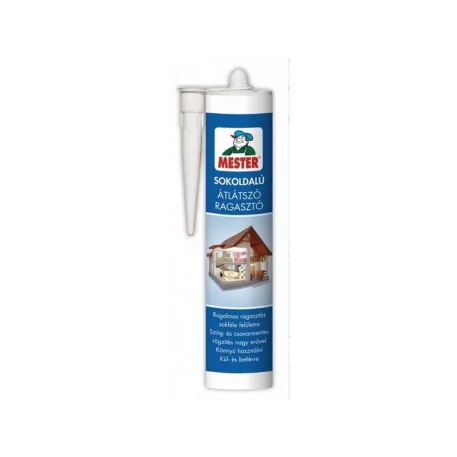 Ragasztó Mester Átlátszó Sokoldalú 310 ml
