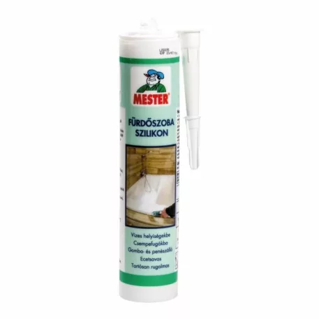 Szilikon Fürdőszobai 280 ml Fehér Mester 