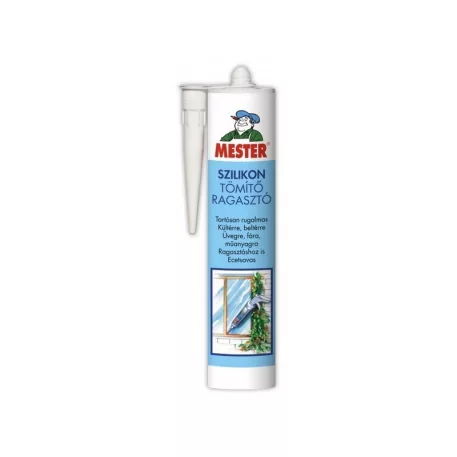 Szilikon 310 ml Átlátszó Mester