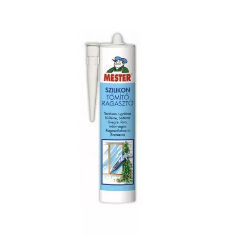 Szilikon 310 ml Szürke Mester