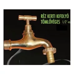 Kerti Csap 1/2˝ Réz