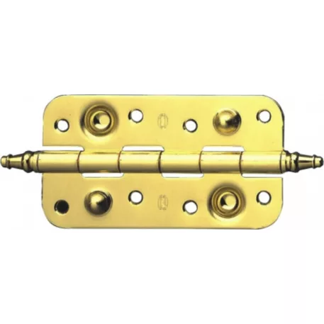 Biztonsági dísz pánt arany 150x80 mm, kerek