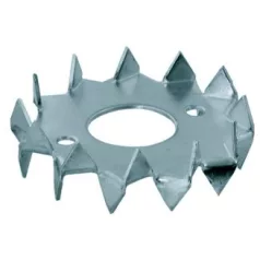 Szarufaösszefogó fogazott tárcsa, Zn 75x22 mm