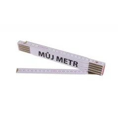 Mérőléc fa 2m MUJ METR
