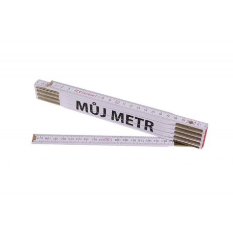 Mérőléc fa 2m MUJ METR