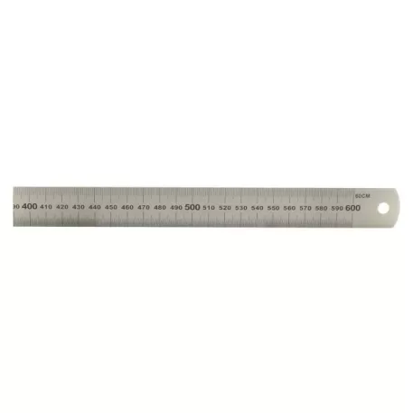 Acélvonalzó 60 cm