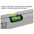 Vízmérték HORIZONT, 2 libellás 800 mm