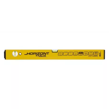 Vízmérték EXACTA 600 mm, 2 libellás