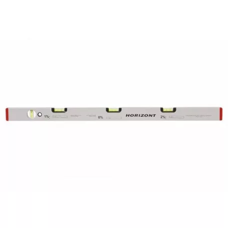 Lejtő vízmérték HORIZONT, 4 libellás 80 cm