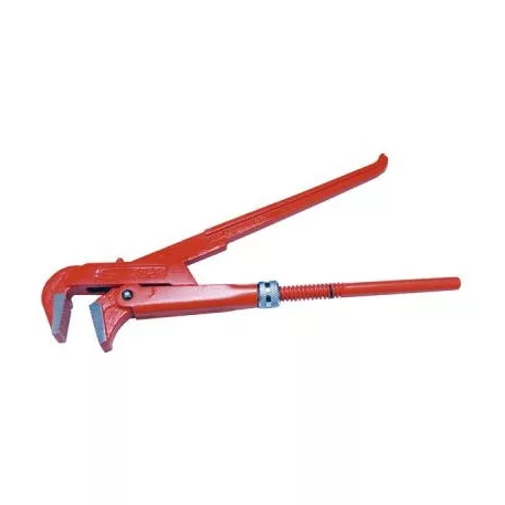 Csőfogó szabályzó anyával 90° CrV 420 mm/1,5"