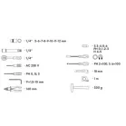 Szerszám készlet 32 db rózsaszín