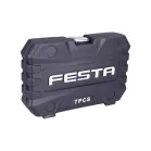 Ütvecsavarozó hosszabbított dugókulcs készlet 1/2" Cr-Mo FESTA Industry