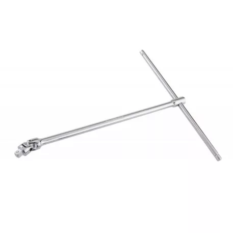 Dugókulcs toldószár "T" csuklós 1/2" 400mm