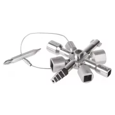 Kulcs univerzális elosztó el. szekrényekhez