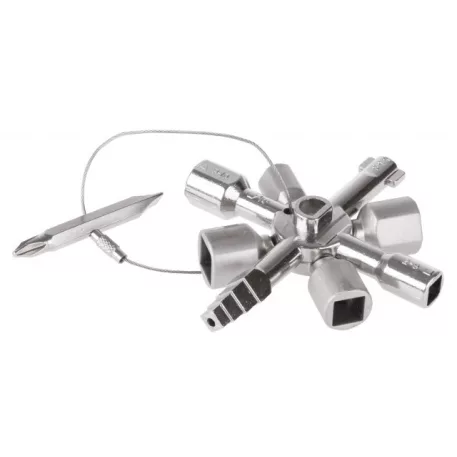 Kulcs univerzális elosztó el. szekrényekhez