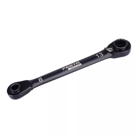 Racsnis kulcs 8/10 mm és 12/13 mm 120 fogú FESTA Industry