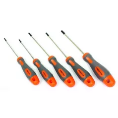 Csavarhúzó Torx készlet CrV 5 db. - 10, 15, 20, 25, 30