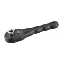   Bit hajtó racsnyis kulcs irányváltós 48f, 90 mm, műanyag