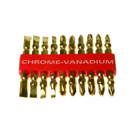 Bit készlet 10 db. műa. tartóban