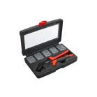 Krimpelő/préselő fogó cserélhető pofákkal FESTA INDUSTRY