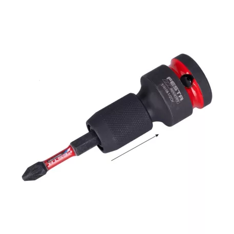 Ütvecsavarozó adapter 1/2" - 1/4" Cr-Mo FESTA INDUSTRY