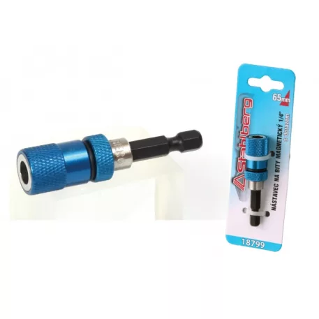 Mágneses bit toldat ütközővel 1/4" 60 mm