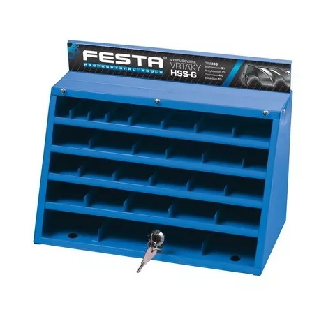 Doboz HSS-G W9 szabványú élezett fúrókkal DIN338