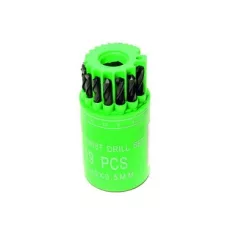 HSS fúrószár készlet fémhez 1-10 mm