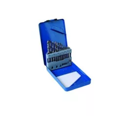 HSS csiszolt fúrószár készlet fémhez 1,5-6,5 mm