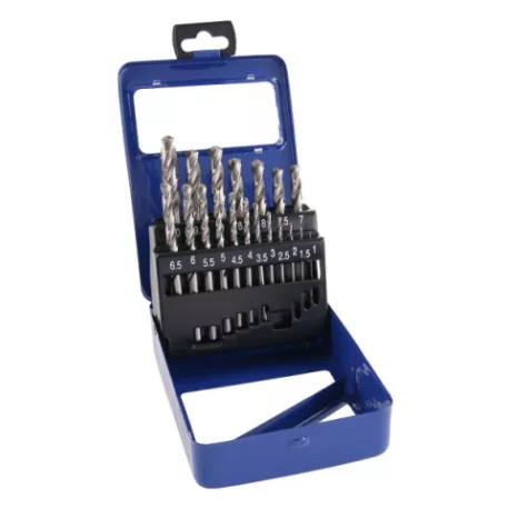 HSS csiszolt fúrószár készlet fémhez 1,0-10 mm