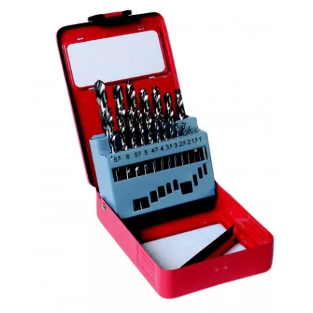 Fúrószár készlet fémbe 1,0-10,0 mm 19db FESTA