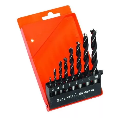 Fúrószár fához 3, 4, 5, 6, 7, 8, 9, 10 mm
