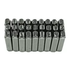 Betű beűtő 6 mm