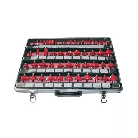 Felsőmaró készlet 59 db.