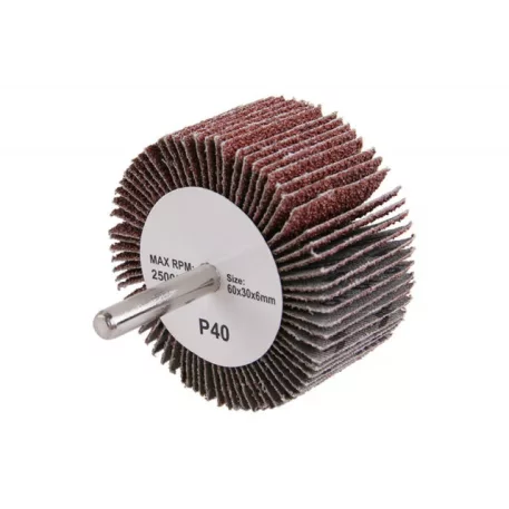 Lamellás tárcsa 60x30x6mm P120 száras