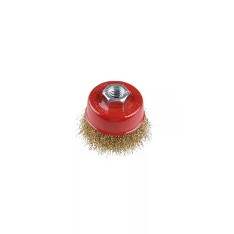 Fazékkefe sárgaréz hullámosított M14 FESTA 65mm