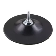 Gumitányér csapos 125 mm, csavarral való befogás